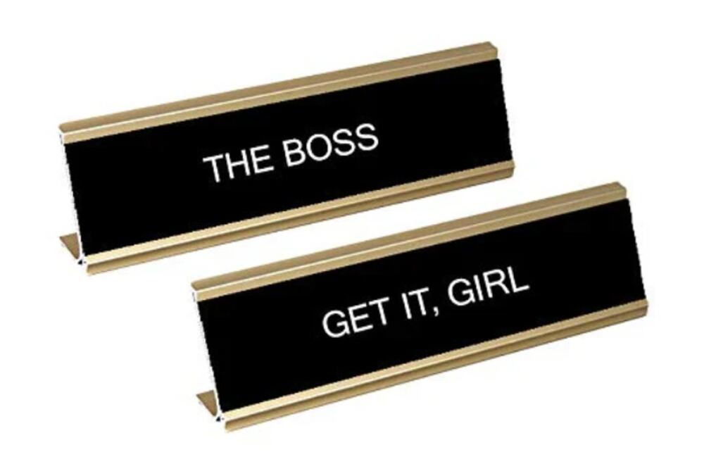 Cheezos Double Sided Desk Plaque NEW